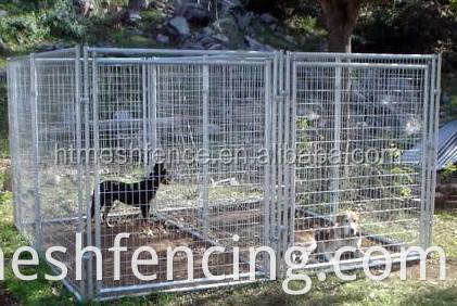 5' x 10' x 6' galvanized welded wire outdoor large dog kennel wholesale